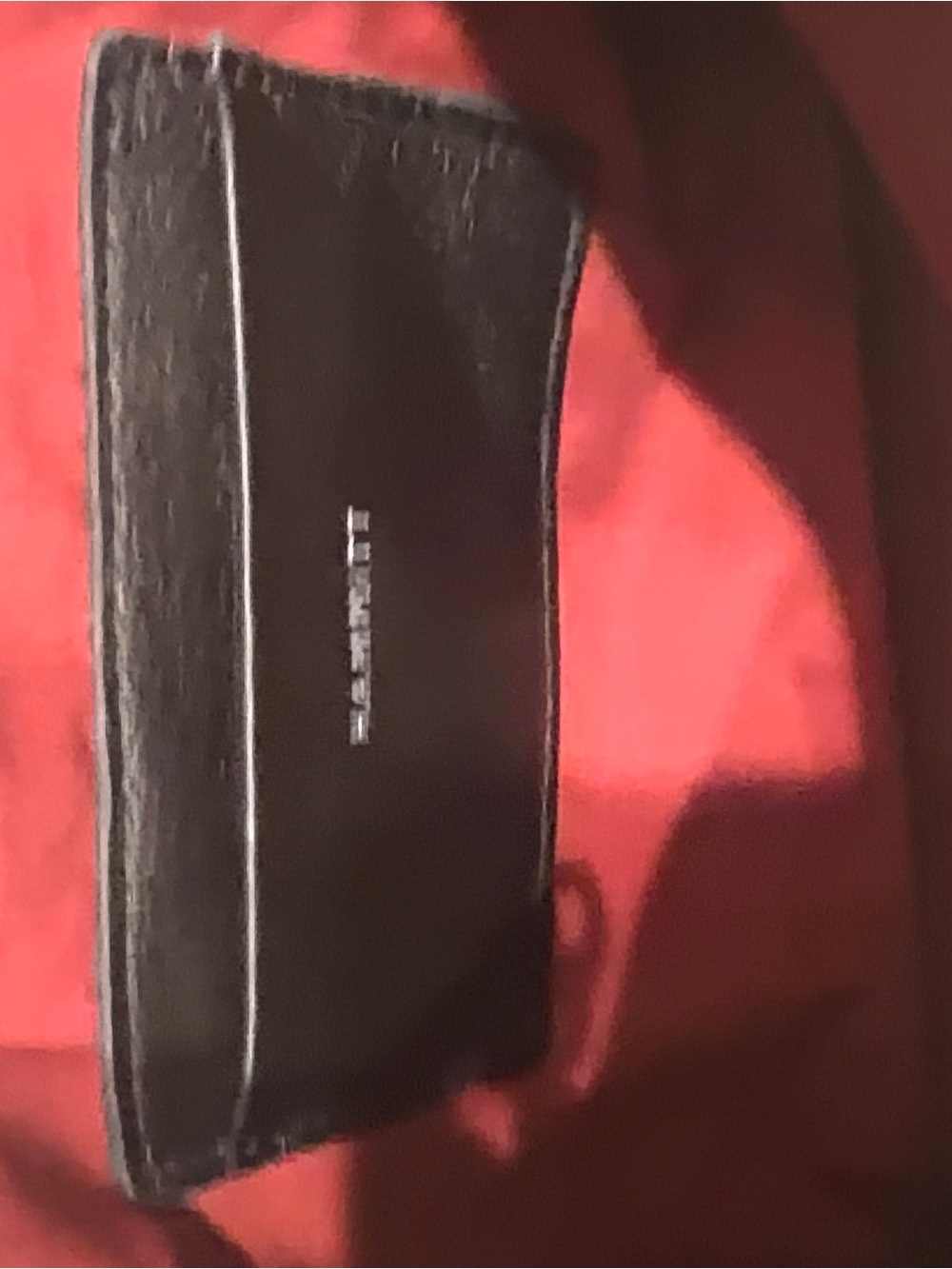 Hammitt Black Textured Clutch with Chain Strap - Picture 4 of 8